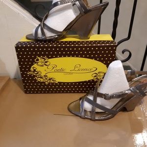 Poetic License Silver Sandals